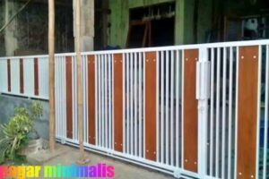 10 Model Pagar Besi Minimalis Mewah untuk Tampilan depan Rumah yang Elegan - Gambar dari
