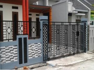 10 Model Pagar Besi Minimalis Mewah untuk Tampilan depan Rumah yang Elegan - Gambar dari