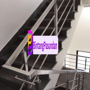 reling stainless per meter